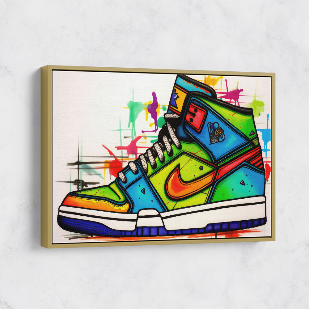 Air Jordan Graffiti Art